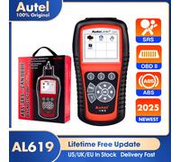 Autel AL619 ML619 OBD2 herramienta de diagnóstico de escáner automático OBD 2 escáner de diagnóstico de coche Automotivo Automotriz herramienta de escaneo de coche