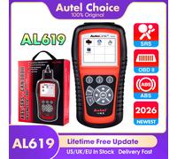 Autel AL619 ML619 OBD2 herramienta de diagnóstico de escáner automático OBD 2 escáner de diagnóstico de coche Automotivo Automotriz herramienta de escaneo de coche
