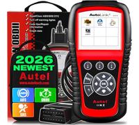 Autel AutoLink AL619 Herramienta de Diagnóstico 2026 para ABS/SRS/OBDII/Can | Lectura y Borrado de Códigos, Luz de Check Engine, Datos en Vivo OBDII y Biblioteca DTC, Actualización para AL519 ML519 ML619