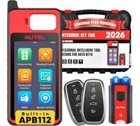 Autel Diagnosi MaxiIM KM100 (X) Programmatore Chiavi | 2026 Uguale al KM100 KM100E Strumenti Programmazione, Ver Lite di IM508 IM608 2 Pro, APB112 Integrato, Apprendimento OBD Auto