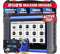 Autel Diagnosis MaxiIM IM508S con Programador Llaves XP200, Herramienta Programación IM508 KM100 Versión 2025, Actualización 2 Año, Modo Experto & Inteligente, 3000+ Bidireccional Prueba, 40+ Servicio