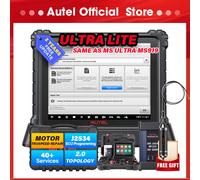 Autel-herramienta de diagnóstico MaxiCOM Ultra Lite, escáner de topología OBD2 2,0 J2534, programador ECU igual que Ultra MS919 MS909, 2 años 2 Years Free update