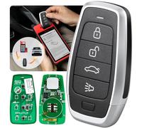 Autel Llave Ciega IKEYAT004CL, 4 Botone, Compatible con 700+ Vehículos