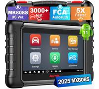 Autel MaxiCheck MX808S Diagnóstico Herramienta: 2025 Más Reciente Que MK808S MK808BT, Bidireccional Escáner como MK900 MX900 MK900BT, 3K+ Pruebas Activas, 28+ Restablecimientos, Todo Sistema