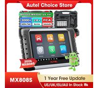 Herramienta de Diagnóstico Automotriz Autel MaxiCheck MX808S, Escáner de Automóviles OBD2 Bidireccional, Herramientas PK MK808S MK808BT PRO MX808S