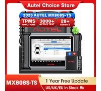 Autel MaxiCheck MX808S TS OBD2 escáner bidireccional y herramienta de programación TPMS diagnóstico completo de sistemas, 28 servicios PK MK808TS Same as MK808S TS