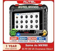 Herramienta de diagnóstico automotriz Autel MaxiCheck MX900 MK900 CAN FD/DoIP herramientas de escáner OBD2 bidireccional actualizadas de MX808S MK808S