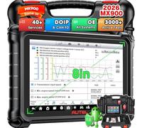 Autel MaxiCheck MX900 OBD2 Diagnosis Coche, 2026 Función Igual que MK900 MK900BT, Maquina Diagnosis Multimarca Ver Super a MK808BT Pro MK808S MX808S, Can FD & DoIP, Pruebas Activas, 40+ Servicio, OS11