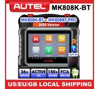 Autel MaxiCOM MK808K-BT MK808KBT escáner Bluetooth OBD2 herramientas de diagnóstico bidireccionales completas lector de código igual que MK808BT Pro