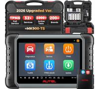 Autel MaxiCOM MK808S-TS OBD2 Diagnosis, Programador TPMS 2026 | Igual que MX808S-TS/MX900TS/MK900-TS, actualizado MK808BT PRO/MK808TS/MX808S, 3000+ pruebas activas, 28+ servicios, OS 11