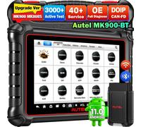 Autel MaxiCOM MK900-BT MK900BT Escáner de diagnóstico Herramienta de escaneo inalámbrico DoIP / CAN FD, herramientas automotrices de control bidireccional