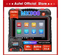 Autel MaxiCOM MK900 OBD2 escáner lector de código DoIP CAN FD prueba activa herramienta de diagnóstico de coche lector de código OBDII codificación de llave PK MX808S Autel Official Store