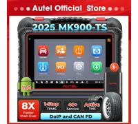 Autel MaxiCOM MK900TS escáner de diagnóstico herramienta TPMS completa bidireccional DoIP/CAN FD herramientas de escaneo de 8 pulgadas 2024 MK808S-TS actualizado Autel Official Store