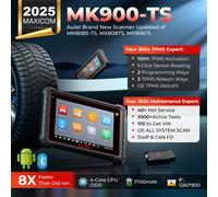 Autel MaxiCOM MK900TS MK900-TS Escáner de diagnóstico TPMS completo DoIP/CAN FD 2024 Herramientas de escaneo automotriz PK MK808X-TS MK900TS