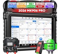 Autel MaxiCOM MK906 PRO Diagnosis Coche, 2026 ECU Superior Elite, CAN FD DoIP, OS10, 2.0 MS906BT MP900BT MP900 MS908S, 3K+ Prueba Bidireccional, OE All Sys, 36+ Servicio, AutoScan 2.0, Igual MS906 Pro