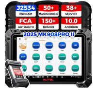 Autel MaxiCOM MK908 Pro II MK908P II Escáner Automotivo J2534 Herramienta de reproducción de ECU como Elite II PRO MS Ultra MS919 AutoScan 2.0 Top Diagnostic Tool