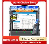 Autel MaxiCOM Ultra Lite S escáner herramientas de diagnóstico de coche programación y codificación de ECU avanzada, CAN FD/DoIP, más de 40 servicios PK MS909 Elite2 Ultra Lite S