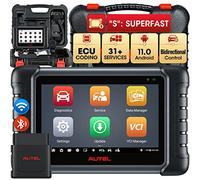 Autel MaxiDAS DS808S-BT Kit, Más 11 Adaptadores [€180], Android 11, Modelo Más Nuevo de MP808BT Pro MP808S DS808K DS808, Herramienta Escaneo Bidireccional & Codificación ECU como MS906 Pro MS906BT