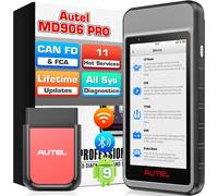 Autel MaxiDiag MD906 PRO herramienta de escaneo de diagnóstico de coche lector de código OBD2 compatible con servicios CANFD11+, actualizado de MD808PRO MaxiCheckPRO MD906 PRO