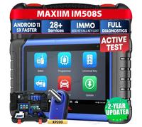 Autel MaxiIM IM508S Herramienta de Diagnóstico y Programación de Llaves OBD2 IMMO, Escáner Programador de Codificación ECU, Aprendizaje de Llaves con Programador de Llaves XP200 OE, Todos los IM508S P