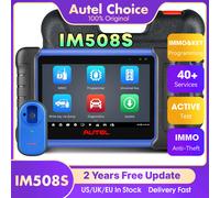 Autel MaxiIM IM508S IMMO herramientas de diagnóstico de programación clave Auto OBD2 programador escáner todos los sistemas 2 años actualización gratuita PK KM100 IM508S Pro
