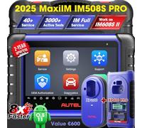 Autel MaxiIM IM508S Pro con XP400 Pro, 2025 Herramienta Avanzada Programación de Llaves IMMO [Actualización 2 Años Valor€650] Igual que IM608S II Mejorado por IM508S IM608, Bidireccional, 40+ Servicio
