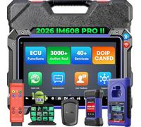 Autel MaxiIM IM608PRO II - Llavero con herramienta de programación IMMO 2025, dispositivo de diagnóstico IMMO como IM608S II [actualización de 2 años, valor 1790€] con XP400Pro IMKPA GBOX3 APB112