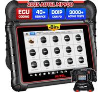 Autel MaxiPRO MP900 Diagnosis, 2026 Más Reciente MP900E MP900E Kit MK900 MX900 MK808S, Codificación ECU como MP900BT MS906 Pro, 3K+ Pruebas Activas, 40+ Servicios, Can FD & DOIP, Impresión WiFi