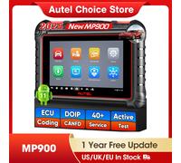 Autel MaxiPRO MP900 MP900E herramientas de diagnóstico de coche codificación ECU escáner OBD2 puede FD/DoIP Pre & Post Scan actualizado de MP808BTPro MK900 MP900