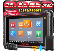 Autel MaxiPRO MP900-TS Escáner: 2024 Nueva Herramienta de Diagnóstico TPMS Actualizada de DS808S-TS/MP808BT Pro, 40+ Servicios, Codificación ECU Avanzada como MK906PRO-TS, CANFD&DOIP, Prueba Activa