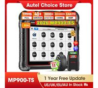 Autel MaxiPRO MP900TS TPMS herramientas de diagnóstico de coche MP900-TS escáner OBD2 automotriz CANFD y DOIP codificación ECU actualizado de MS906TS MP900 MP900TS
