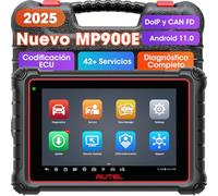 Autel MaxiPRO MP900E Escáner, Nuevo de MP808S MP808BT PRO DS808S MS906BT con/CAN-FD DoIP, Codificación avanzada de ECU como MK906 Pro MS906 Pro, Control Bidireccional, 40+ Servicio, Android 11,FCA SGW
