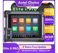 Autel MaxiSys Elite II PRO Escáner de diagnóstico J2534 Herramienta de programación y codificación, más de 38 reinicio de prueba activa, CANFD y DOIP, AutoScan 2.0 2 Years Free Update