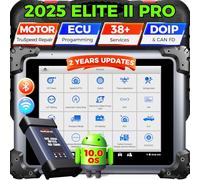 Autel MaxiSYS Elite II Pro OBD2 Dianosis: Actualización de 2 Años[€2590] Diagnosis Coche Multimarca, J2534 Programación y Código, hasta MS908S Pro II MK908P, 40+ Servicio, 3K+ Prueba Activa,FCA SGW