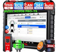 Autel MaxiSYS MS906 Pro-TS Diagnosis Coche, 2026 MS906PROTS Igual Que MS906 PRO2-TS hasta MS906MAX MS906PRO MP900TS, Codificación TPMS Superior, Bidireccional, 36+ Servicio, Can FD&DoIP, Auto Scan2.0