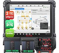 Autel MaxiSys Ultra EV OBD2 Diagnosis: Actualizado Ultra Elite II Pro con €1000 EVDiag Kit, Análisis Sistema Alto Voltaje & Batería, 5IN1 MaxiFlash VCMI, Programación J2534, Mapa Topología2.0
