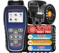 Autel MaxiTPMS TS501 Pro: 2026 Versión Mejorada de TS501, TS408S y TS401, Igual Que Herramienta de Reaprendizaje TPMS TS508WF y TS508, Programar Autel MX-sensores y Activar y Reaprendiza 99% Sensores