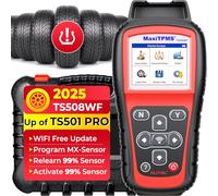 Autel MaxiTPMS TS508WF Herramienta Programación TPMS, 2025 WiFi Ver. TS501Pro TS408S TS508WFK, Programa Autel MX-Sensor, Reinicio/Reaprendizaje/Activación Todo Sensor, Lectura Borrado DTCs