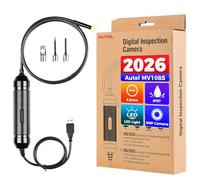 Autel MaxiVideo MV108S Cámara de inspección digital, 2026 actualizada por MV108 MV105S, cámara endoscópica USB de 8,5 mm, IP67, resistente al agua, cámara de tubo HD 1920P, cable flexible de 1 m para