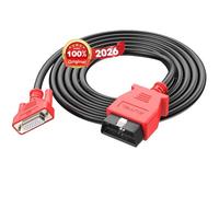 Autel Original OBD2 Cable Principal Diagnóstico 1.5M 3 Filas, 16 Pines | Conector Diagnóstico OBDII, Solo Compatible con MaxiSys MS908P MS908S PRO II MK908 Pro II Elite II Pro MS909 MS919 Ultra Lite