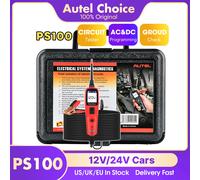 Autel PowerScan PS100 probador de circuito automático herramienta de prueba de AVOmetro de diagnóstico escáner OBD2 automotriz PS100