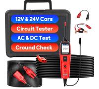 Autel PowerScan PS100 - Probador de circuito automotriz con sonda de | Probador de relé automático, voltaje, resistencia CA/CC, continuidad, activación de componentes, detección de cortocircuitos