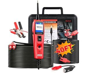 Autel PowerScan PS100 Probador de Circuitos para Automóviles, 12 V y 24 V