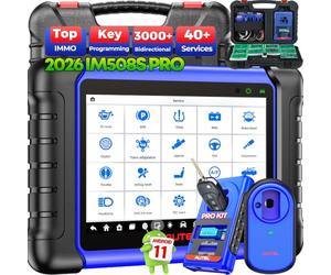 Autel Programador Clave MaxiIM IM508S Pro con XP400 Pro, 3000+ Pruebas | Igual Que IM608 Pro 2/IM608S II, Mejorada IM508S IM508, Diagnosis Bidireccional, Modo Inteligente & Experto, 40+ Servicios