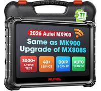 Autel Scanner MaxiCheck MX900 Diagnosis, 2026 Diagnóstico Bidireccional, Igual Que MK900 MK900BT, Ver Super a MK808BT Pro MK808S MX808S, Can FD & DoIP, Pruebas Activas, 40+ Servicios, Todos Sis, OS11
