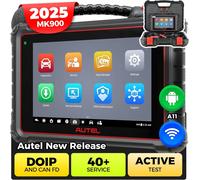 Autel Scanner MaxiCOM MK900 herramienta de diagnóstico bidireccional igual que el escáner de diagnóstico AUTEL MK900BT MK900-BT MX900 CAN-FD y DOIP