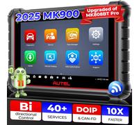 Autel Scanner MaxiCOM MK900 MX900 herramienta de diagnóstico bidireccional como MK900BT Pro CAN-FD y DOIP escáner de diagnóstico automotriz FCA Diagnostic Tool