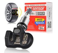 Autel TPMS MX-Sensor, Sensor Reemplazo Neumáticos Doble Frecuencia para Todos Coches, Idéntico al Sensor OE, Sensor Sistema Monitoreo Presión Clonable al 100% (Válvula Metal, 1 Unidad)