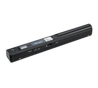 AUTENS Escáner portátil de mano incluido tarjeta SD de 16 G, escáner de varita para documentos A4, páginas, textos, recibos, libros de hasta 900 ppp, selección de formato JPG/PDF, cargas a través de