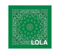 Auténtica Bandana para perros personalizada, 100% algodón, 34 colores a elegir Made in USA - Bordado de texto, nombre - Perro personalizable - Regalo para amantes de los perros (verde bosque)